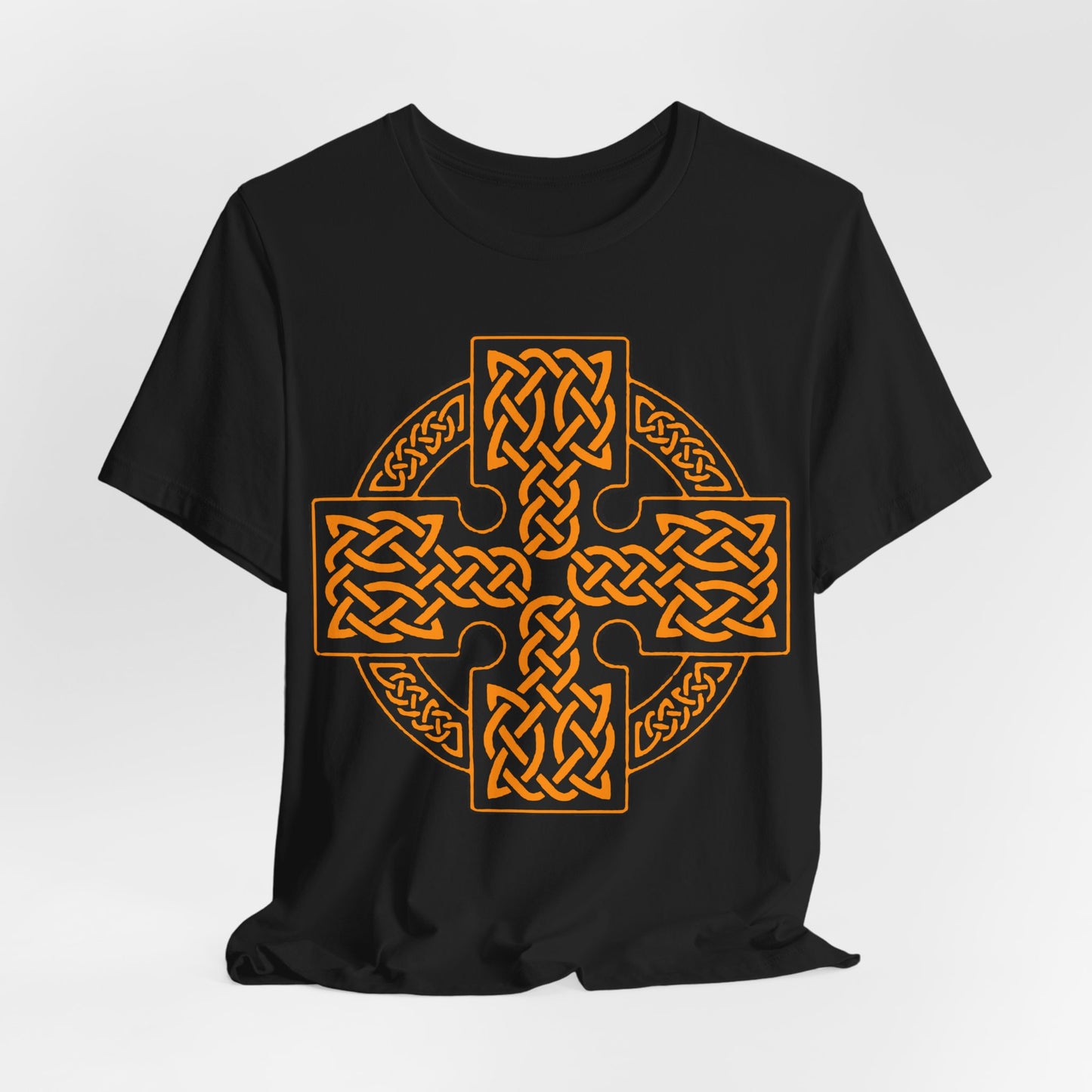 Celtic Cross Golden T-Shirt