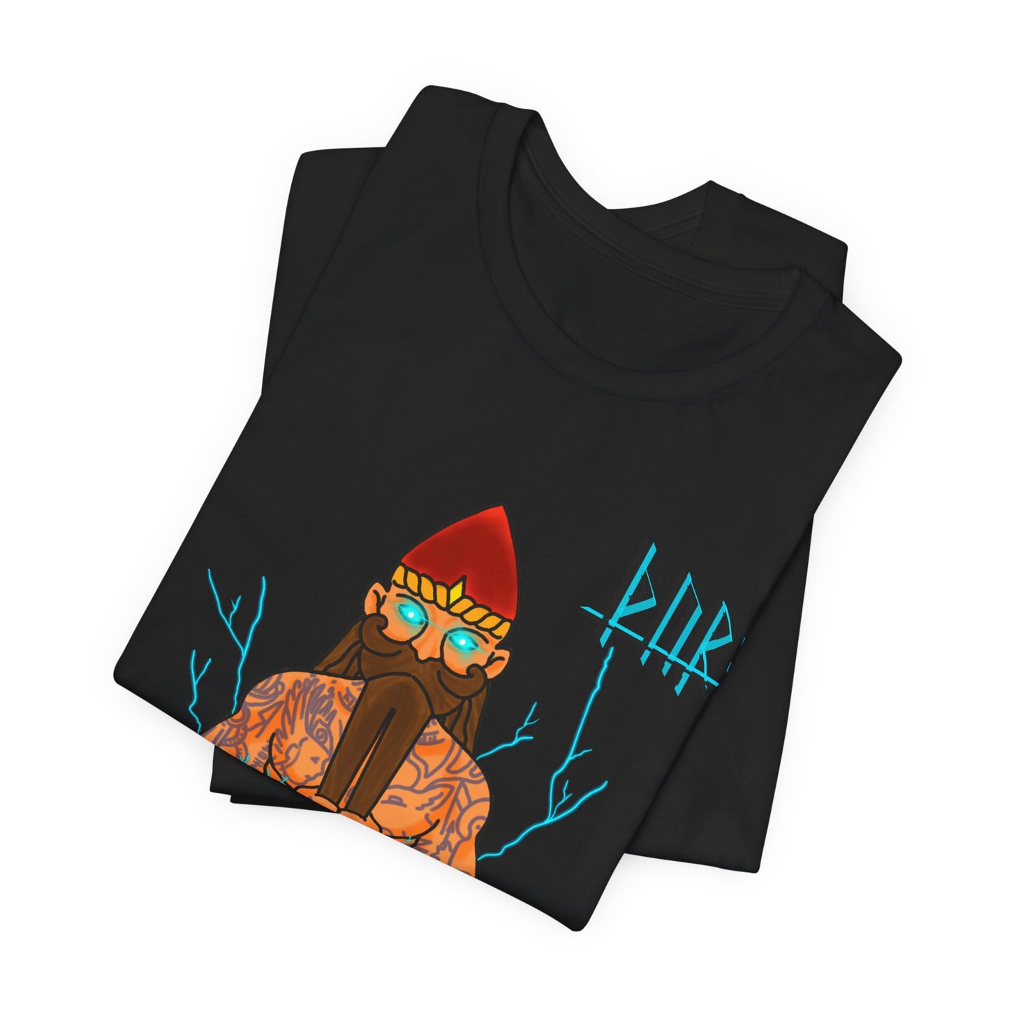 Ancient Thor Idol T-Shirt: Black Heritage Edition