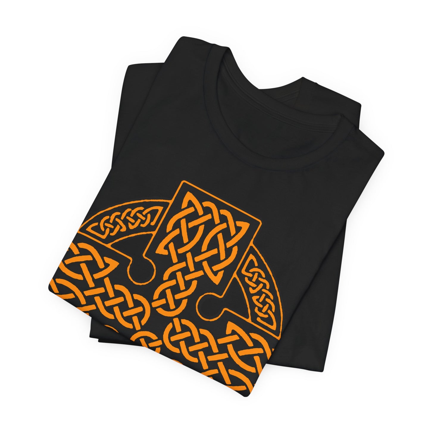 Celtic Cross Golden T-Shirt