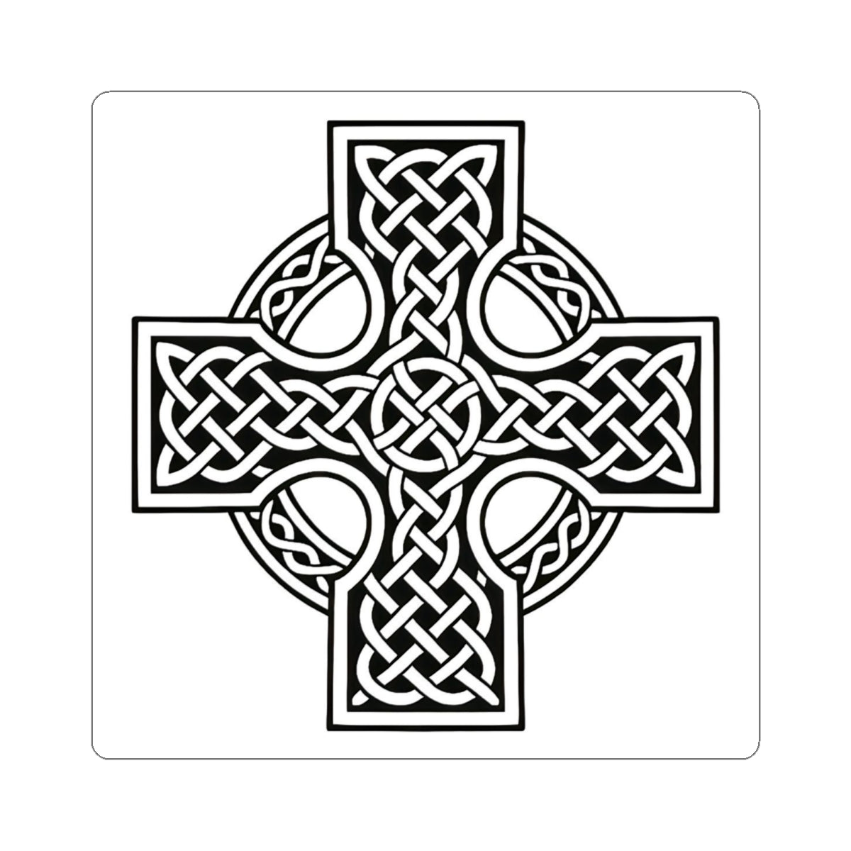 Celtic Cross Sticker