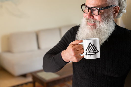 Valknut Ceramic Coffee Mugs (11oz)