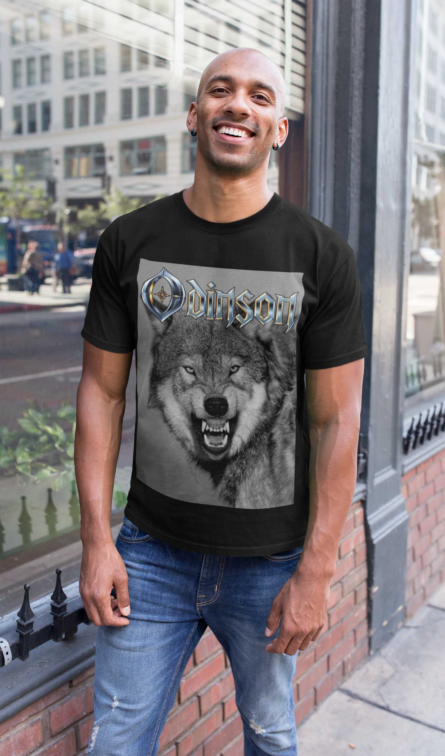 Ferocious Fury T-Shirt: Angry Wolf Odinson Logo